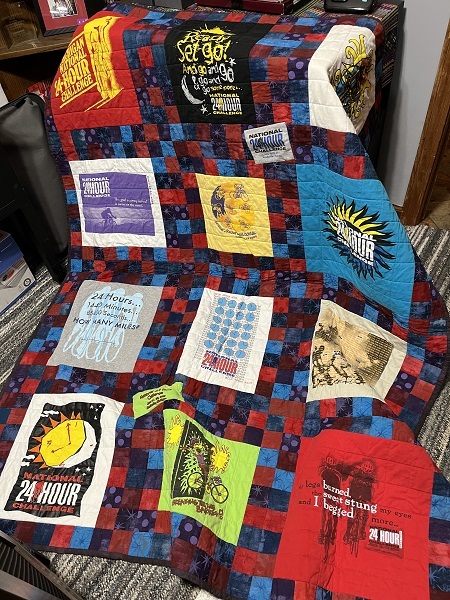 National 24 Hour Challenge Blanket by C. Blake